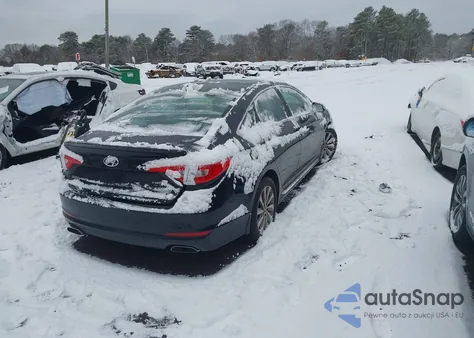 2017 Hyundai Sonata Sport z USA, uszkodzony, nr VIN 5NPE34AF7HH446880